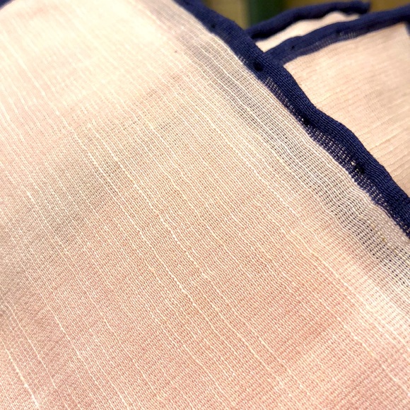 Pocket Square - Handmade Silk / Linen - Picture 5 of 6